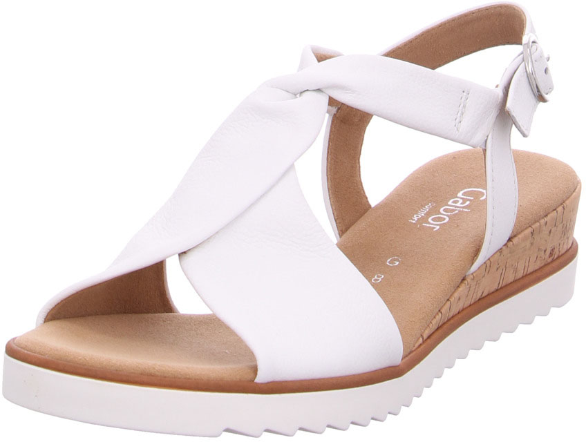 Gabor Comfort Sandale Weiß